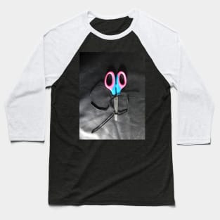 A face with two eyes Baseball T-Shirt